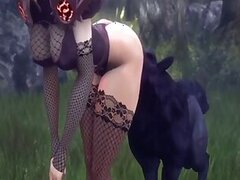 Busty bestiality tube
