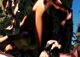 النمر مستعد لضرب تلك المهبل أثناء ممارسة الجنس مع إنسان شهواني